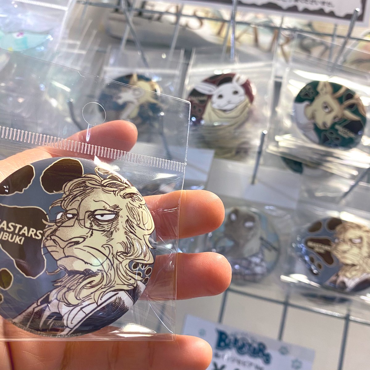 BEASTERS ビースターズ レゴシ スクエア缶バッジ セット 11個 BEASTERS