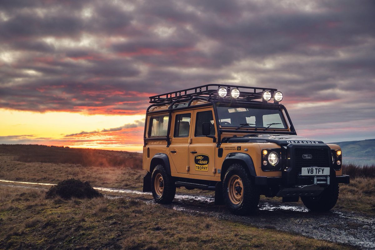 Welcome to the Land Rover Trophy. Looking forward to seeing these 25 expedition ready Classic #V8 #Defenders available in 90 and 110 compete in the Trophy competition <a href="/LREEastnor/">Land Rover Eastnor</a> later this year. More here: media.landrover.com/en-gb/news/202…