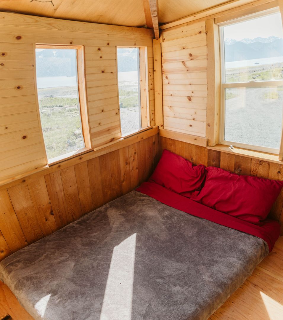 Mlandingescape's tweet photo. The Rocket House!  An old WW2 "gunner shack" observation post moved down to our homestead campground! https://t.co/jz7D1CChXg https://t.co/nhAM3adXyB