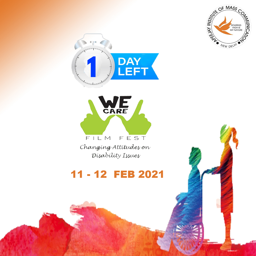#WeCareIsBack #WeCare2021 #WeCareAtAimc #Virtual
#WeCareFilmFestival #differentlyabled