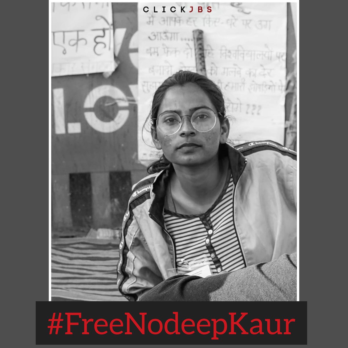 GITA_JIDI's tweet image. #FreeNodeepKaur NOW