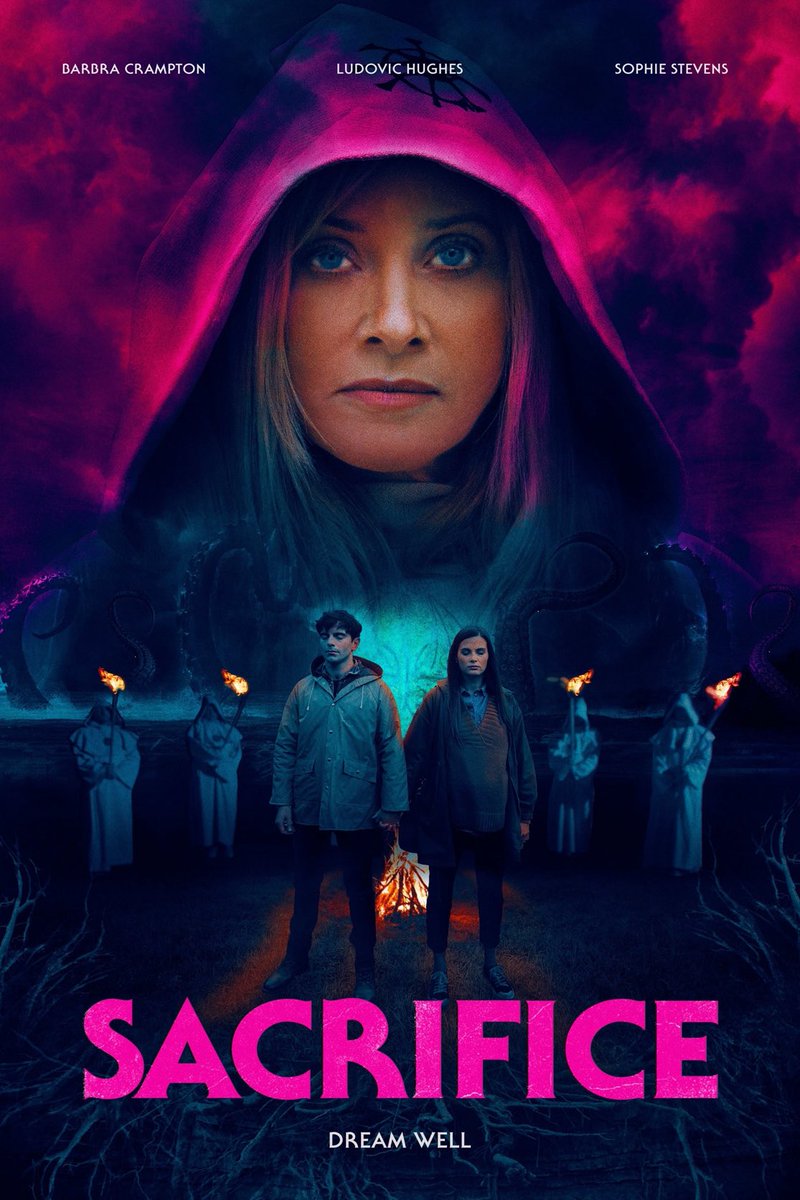 jee00's tweet photo. @HIFilmFest @DreadPresents @epic_pictures #PaulKane #AndyCollier #ToorMian @MovieSacrifice #Sacrifice @barbaracrampton @sophieelstevens #LudovicHughes @xsalikontrix #TurnDownTheLightsTuesday #WFHTheater #StreamingNow https://t.co/wIzrs3Ta0N