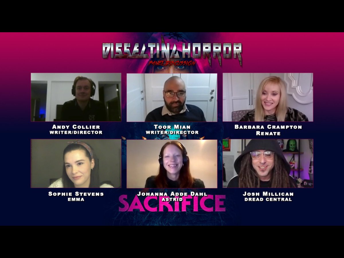 jee00's tweet photo. @HIFilmFest @DreadPresents @epic_pictures #PaulKane #AndyCollier #ToorMian @MovieSacrifice #Sacrifice @barbaracrampton @sophieelstevens #LudovicHughes @xsalikontrix #TurnDownTheLightsTuesday #WFHTheater #StreamingNow https://t.co/wIzrs3Ta0N