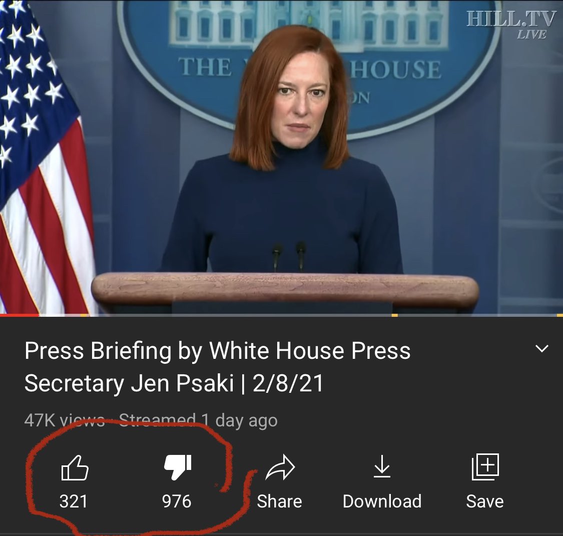 Nance726's tweet photo. The reality is, no one wants to listen to #JenPsaki speak. And those who do don’t like what she has to say. Stark contrast to the wonderful #KayleighMcEnany https://t.co/XhzC6GxcVk