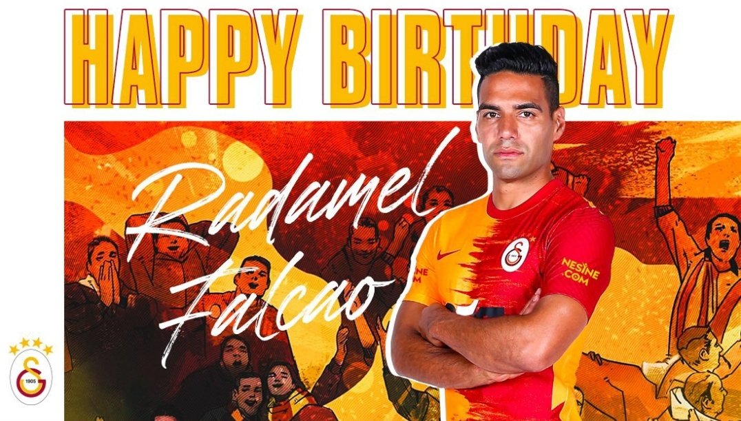  yi Do dun Nice Y llara Happy Birthday Radamel Falcao   