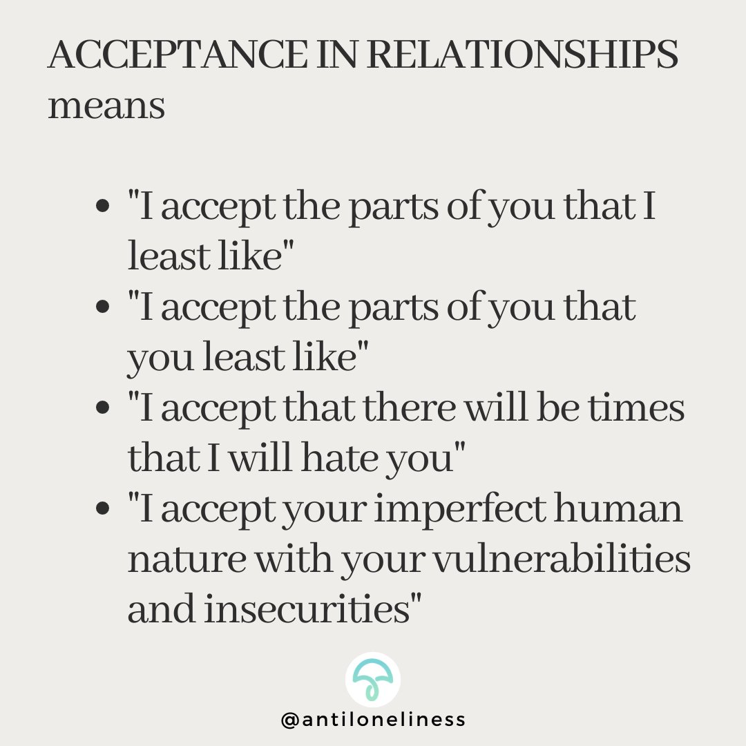 And let's accept that it will be difficult to be accepting during these days but I will do my best. 
.
#acceptance #relationships #love #hate #balance #imperfection #perfectionism #youareenough #goodenough #unconditionallove #unconditionalacceptance