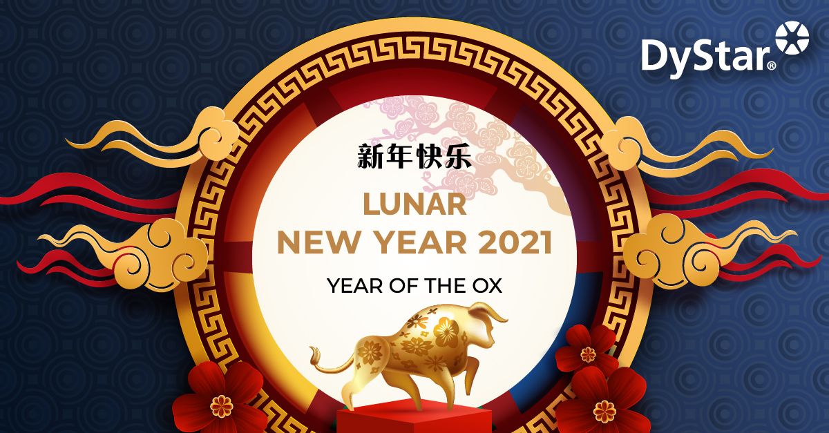 DyStar Group wishes all a Happy Lunar New Year!