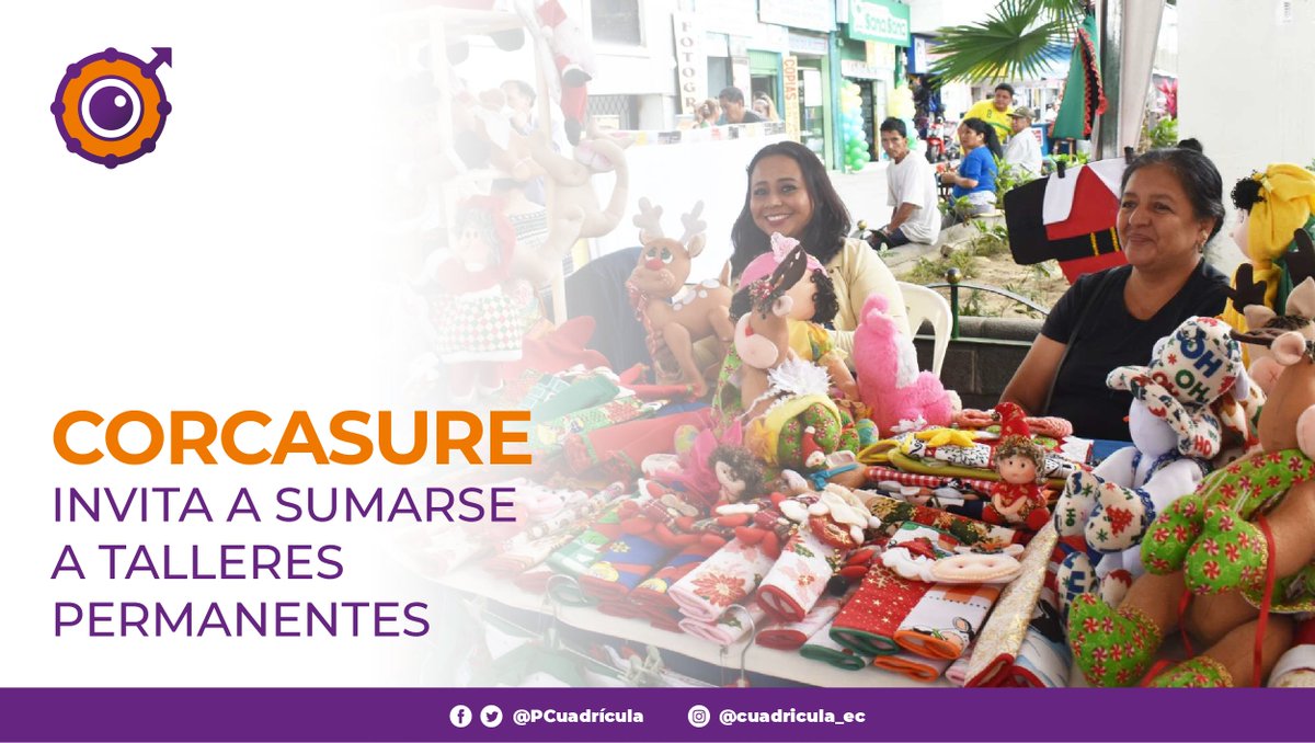 PCuadricula's tweet photo. CORCASURE INVITA A SUMARSE A TALLERES PERMANENTES.

Noticia: https://t.co/ssdoQWWx8H
.
.
.
¡Síguenos en todas nuestras redes sociales para más contenido!
.
#ecuador #cuadricula #azuay #prefecturaazuay #corcasure #capacitaciones #emprendimientos https://t.co/U6xQii5tO0