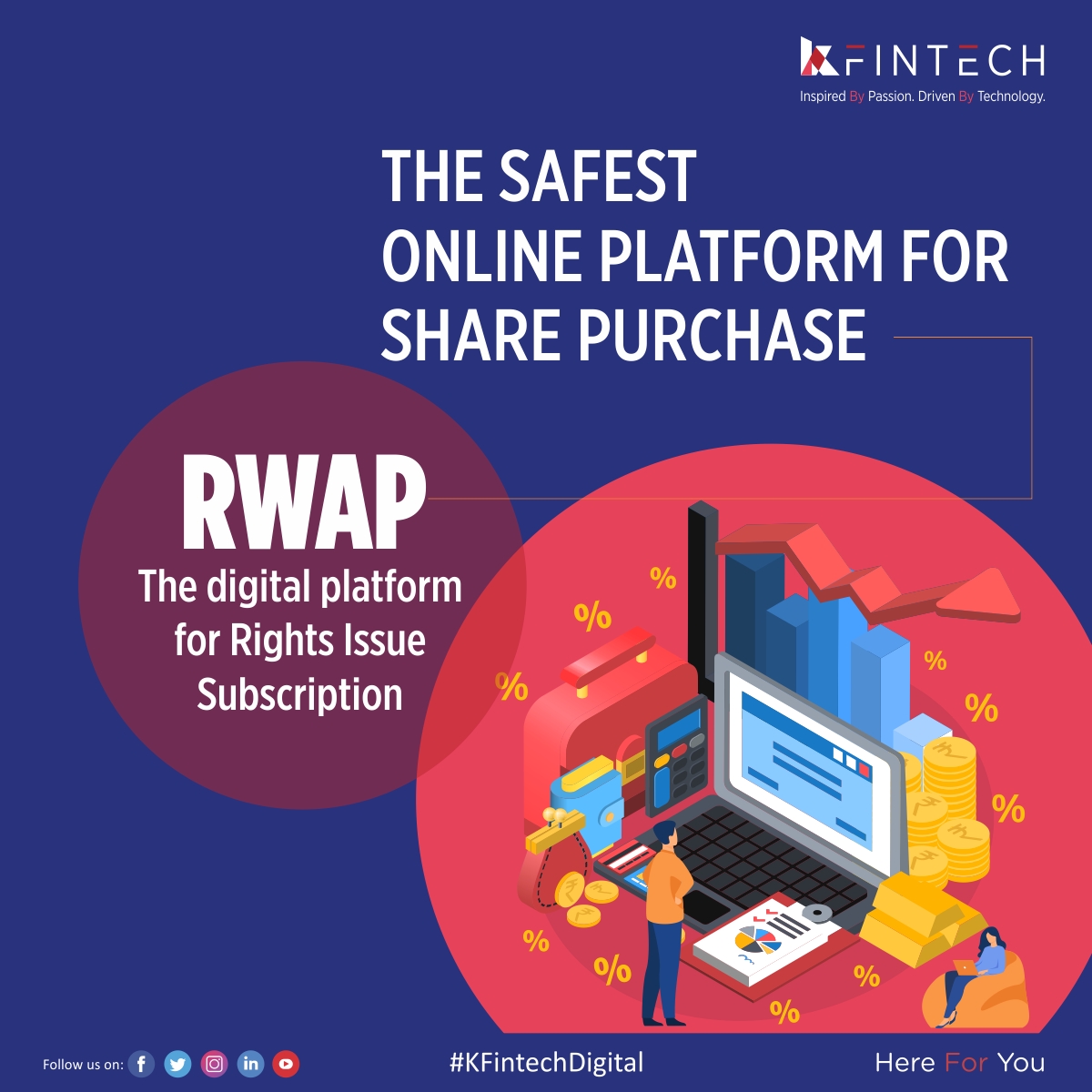 weKFintech's tweet photo. Purchasing shares is now a matter of minutes with RWAP. Go online and renew your rights issue subscription in a hassle-free manner, all from the comfort of your home.
For more details, visit https://t.co/n2qZ5BjqzA
#KFintechDigital #KFintech #RightIssues #RWAP https://t.co/CtjMdpwt2p