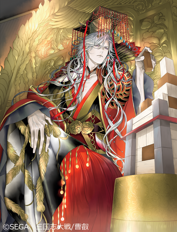 茉莉花 ご依頼受注再開 22年 三国志大戦ver 3 5 0 A にて曹叡を描かせて頂きました Cvは森田成一さんです 血管初めて描きました