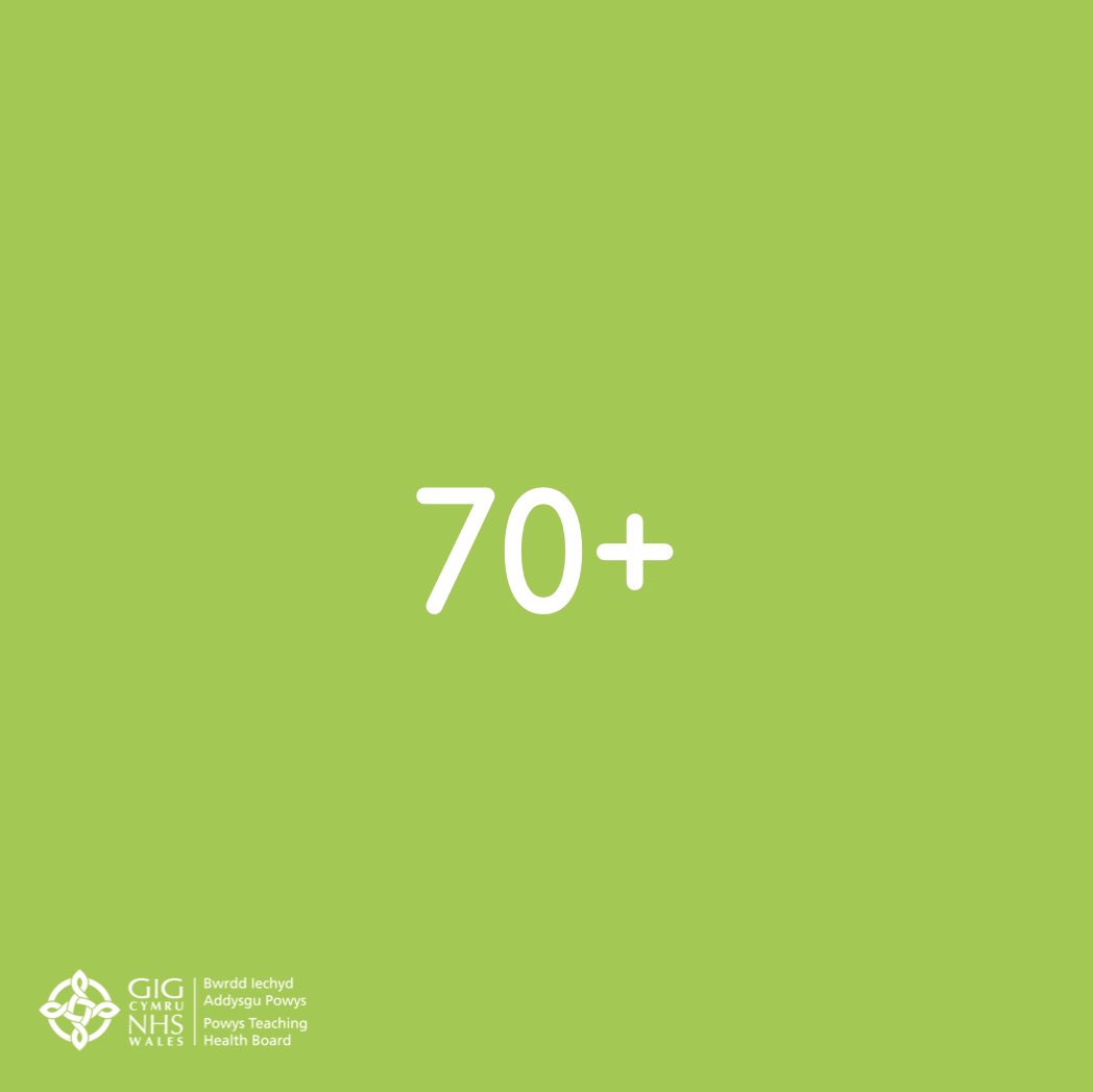 Do you know someone who is
✅ Aged 70+
✅ Registered with a GP in Powys
✅ Still waiting for their invitation for COVID-19 vaccination?

If so, get in touch so that we can invite them as soon as possible. 

There’s a form to complete on our website:

pthb.nhs.wales/news/health-bo…