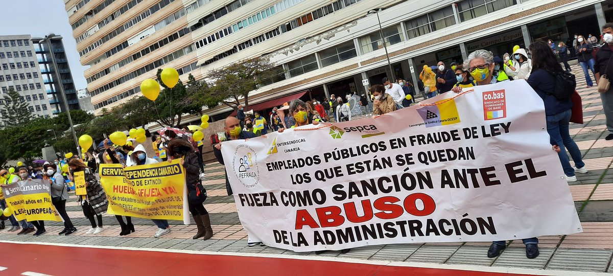 PEFRALCA's tweet photo. Muchísimas gracias 🤗 y muchos 👏👏👏 a cuantos han hecho que esta 3ª jornada de huelga sea un éxito. Seguimos sumando 💪

‼️Juntos continuaremos luchando por nuestros derechos‼️

▶️PLAN DE PERMANENCIA para los empleados públicos en ABUSO DE TEMPORALIDAD

#FijezaYa https://t.co/mz6rvQtBkA