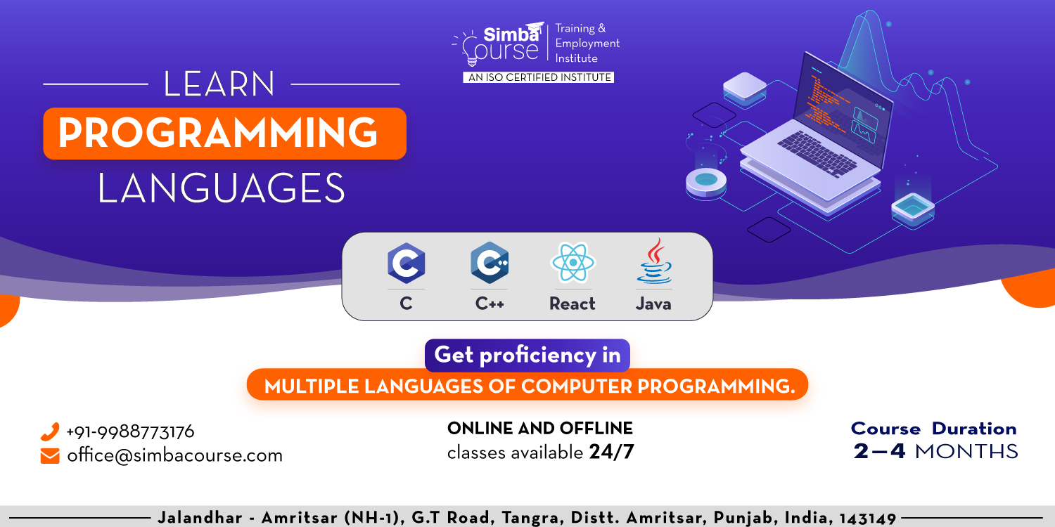 C Programming Language, Course, Institute in Jalandhar