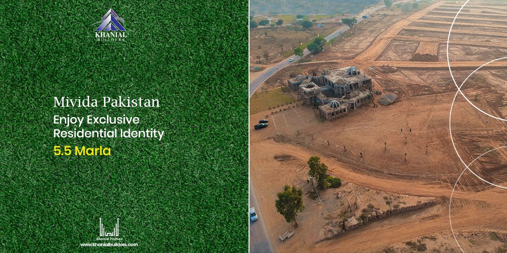 khanialofficial's tweet photo. Change home to change your life!
Get 5.5 Marla Apartments on Booking of Rs. 1,499,000.
Contact us for more details
03331111047
(042) 111-786-000 
Visit: https://t.co/NtppP1WO3m 
#MividaPakistan  #EasyBuying #GreaterLiving #khanialbuilder #ecocity #khanialhomes #mivida #mividacity https://t.co/VsvwdP4rRh