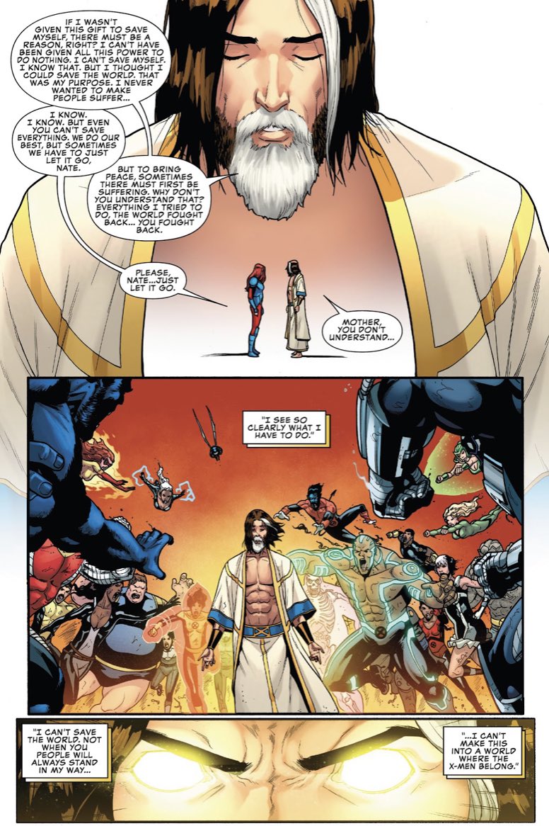 Jean-Paul would continue to be a reserve member of the X-men, appearing occasionally throughout the years. Jean-Paul would be one of the X-men swept up in Nate Grey’s utopia.