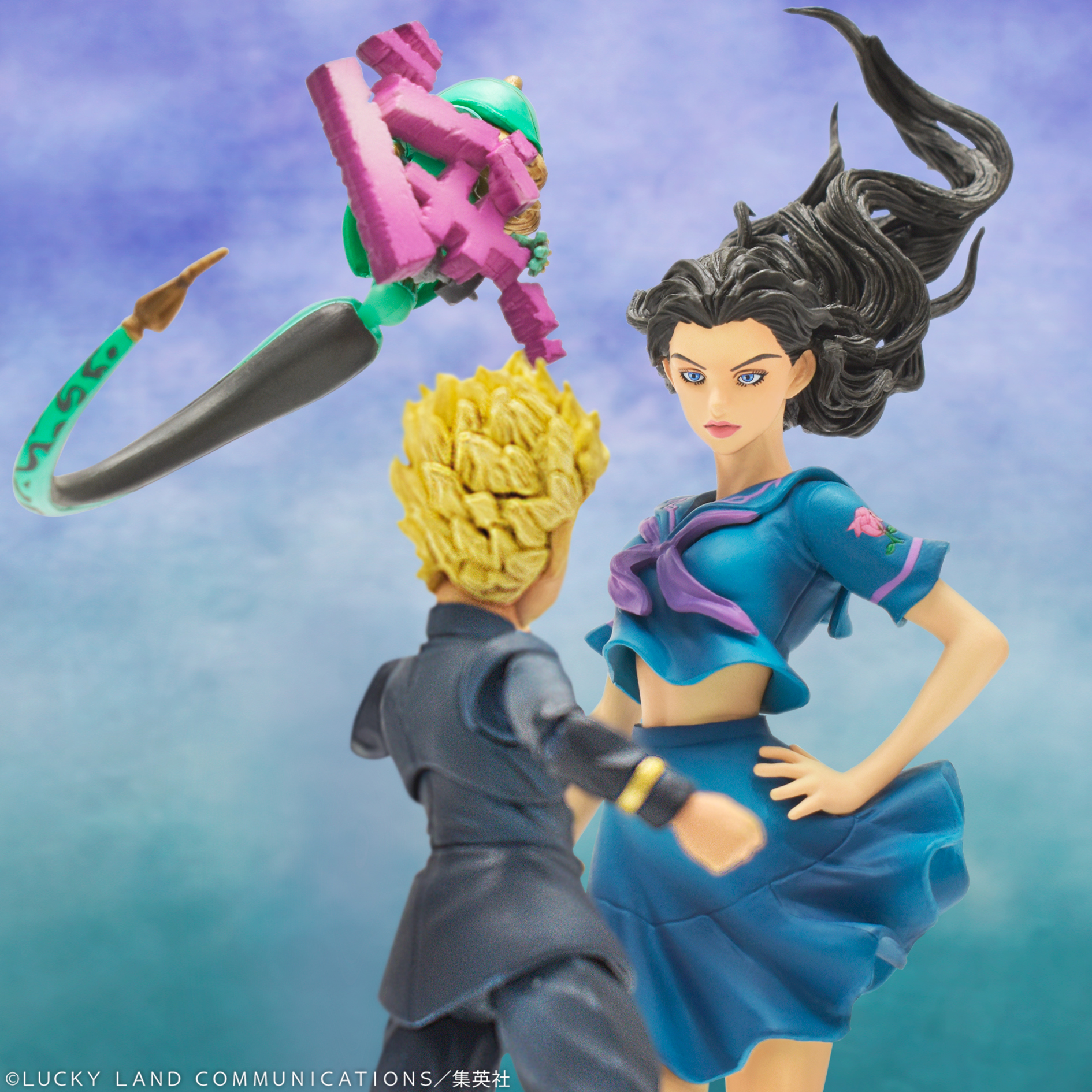 メディコス エンタテインメント ジョジョ ジョジョの奇妙な冒険 Medicosフィギュアアーカイブ 第46弾 スタチューレジェンド 山岸由香子 どうして 30分 だけなのよォオオオ ッ 女性らしく柔らかな表情と 髪であり