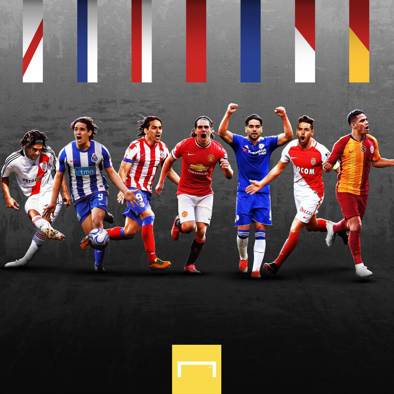 Happy 35th birthday, Radamel Falcao! Goal-getter 