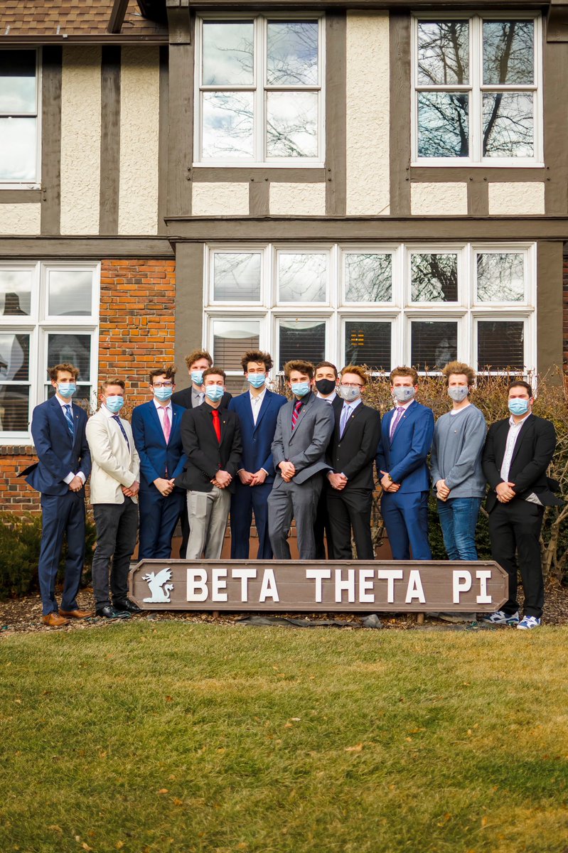 [Proud to be Present] The 2021 Executive Board for #BetaThetaPi at #WashingtonStateUniversity took advantage of a sunny winter day here in Pullman. Board members are one month into their positions and are working hard at keeping Beta a prominent fraternity at WSU. 

#WSUBeta