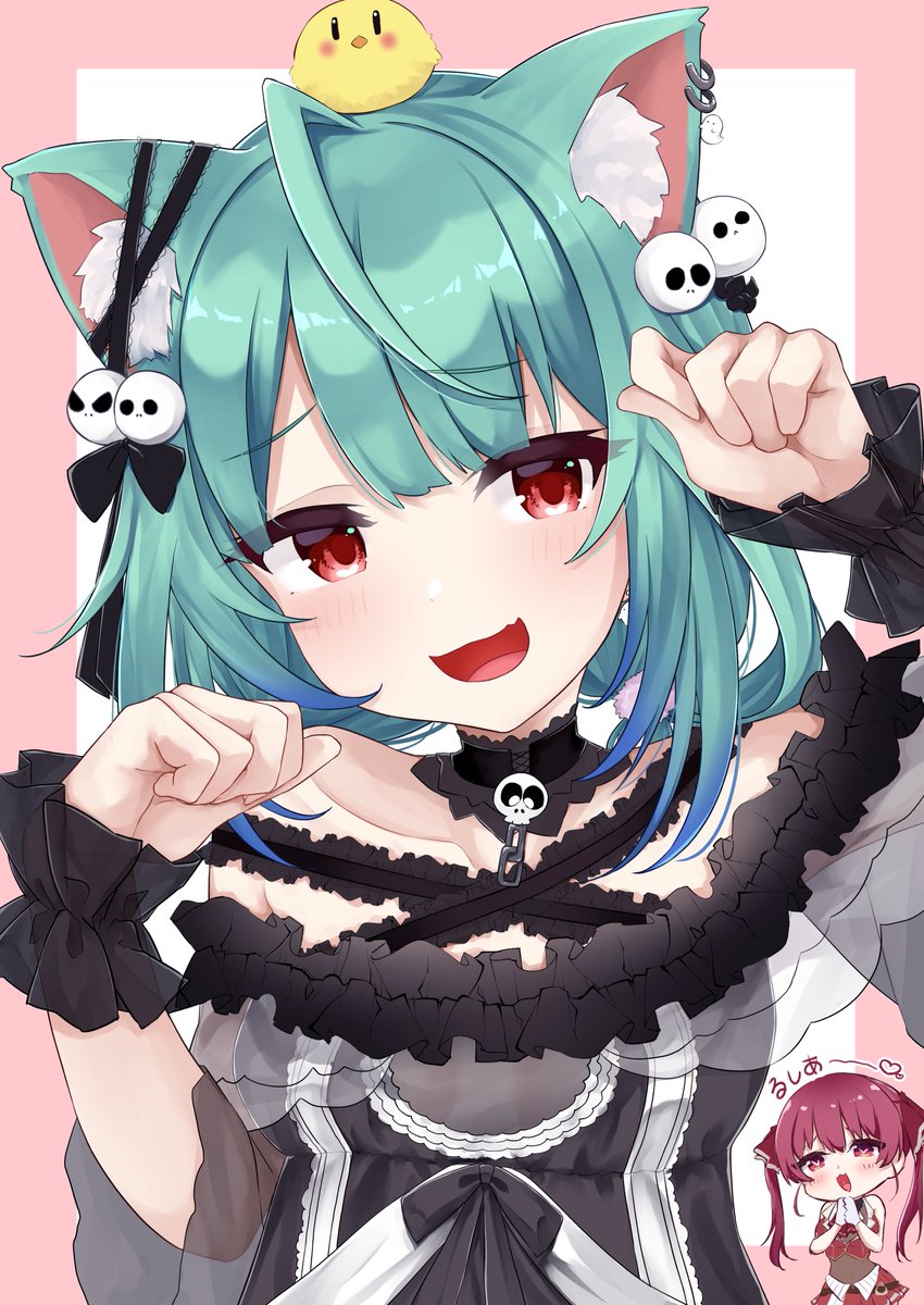 にゃんこ耳かわいーね!
#絵クロマンサー 