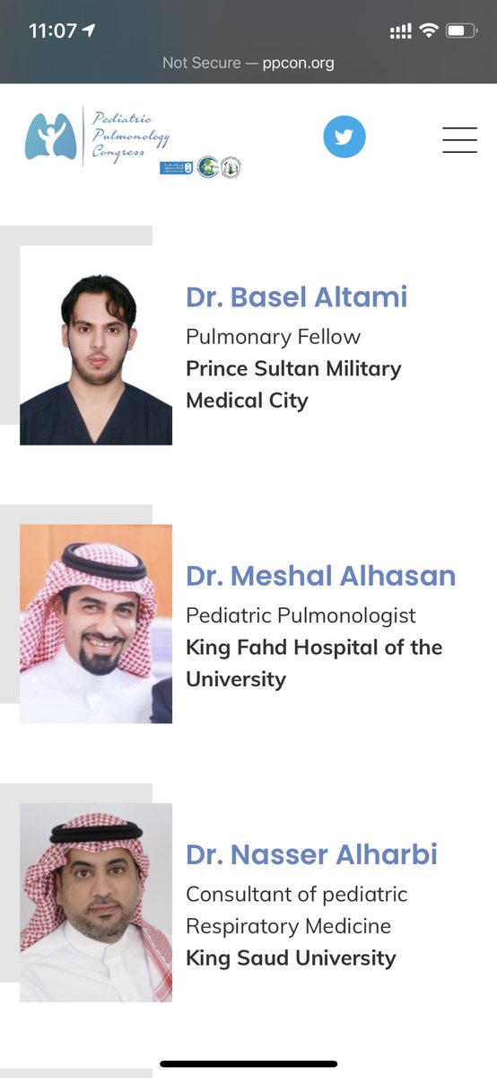 drbassell's tweet photo. أتشرف وأعتز بكوني أحد المتحدثين في مؤتمر طب الصدرية للأطفال ٢٠٢١ مع مجموعة من أكبر الأسماء في طب الصدرية للأطفال في المملكة والعالم 🙏🏻 https://t.co/uWg8KgEJsN