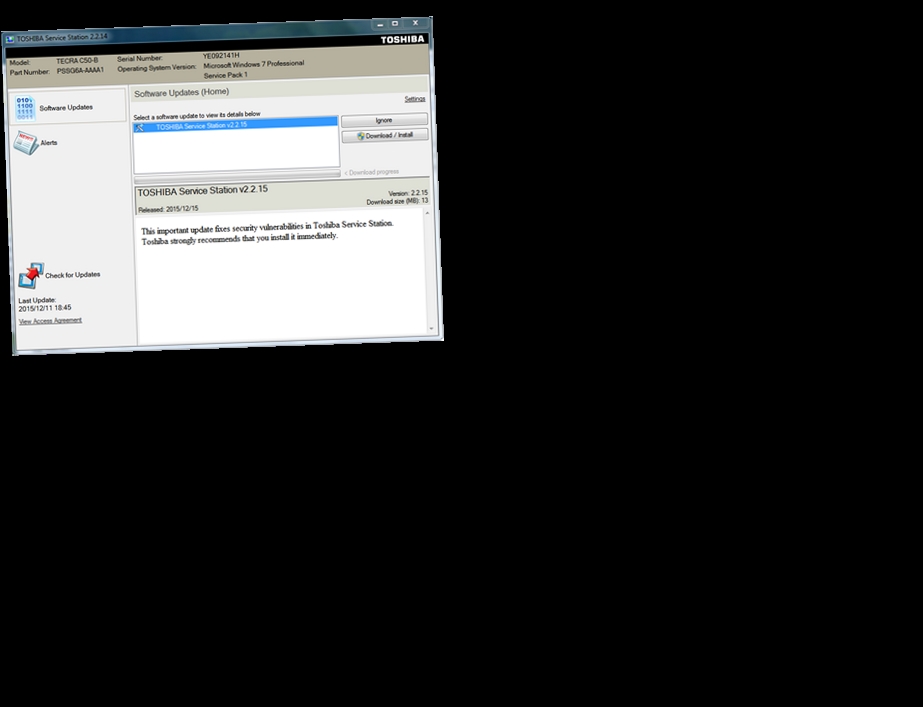 toshiba service station download windows 10 / Twitter