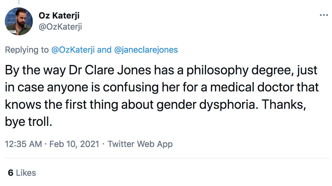 Yes, that's right, I'm a philosopher, and my job is analysing concepts and their relations.And the thing is Oz, clinical psychology and psychiatry and very often not about analysing actual material artefacts, it's about looking at people's behaviour, and their reported