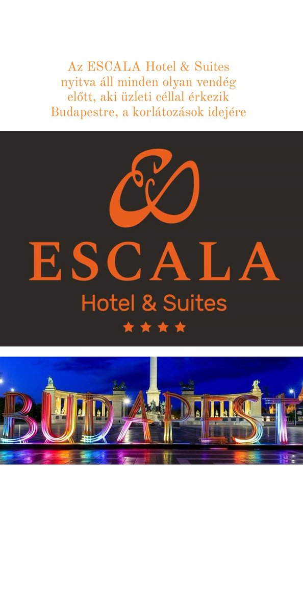 EscalaBudapest's tweet photo. WHERE TO STAY IN BUDAPEST❓ 

Enjoy the space, comfort and privacy of our luxorious serviced apartment suites with the services of a 4-star superior hotel! 

Escala Cares: Stay In, Stay Clean, Stay Safe. 💛

#EscalaBudapest
👉#EscalaBudapestTips
#staysafe
#ServicedApartments https://t.co/sZxp5HZO3M