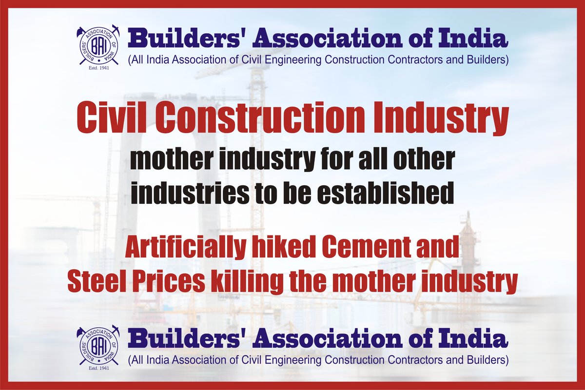 Builders' Association of India, Maharashtra State tweet media