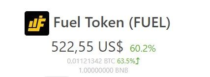 CryptoyouBtc's tweet photo. $FUEL token se va a la luna, viaje de solo ida, recomendada por nuestro equipo hace 8 dias cuando solo estaba a 100$

#BSC #binance #BinanceSmartChain #bitcoin #cryptomonedas #fueltoken @Jetfuelspanish https://t.co/lrNm5NI2yt