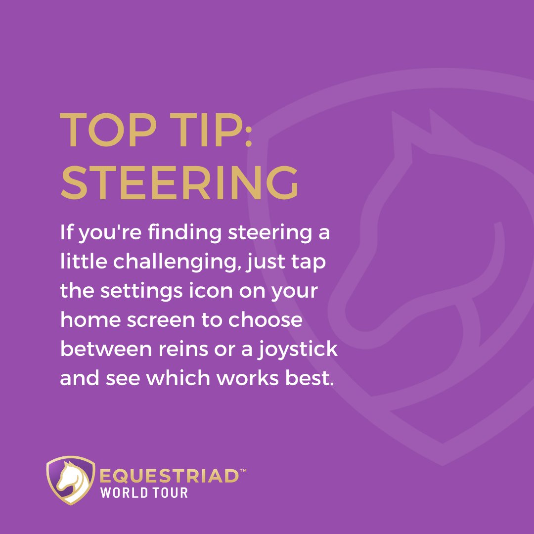 Steering can be tricky at first but don’t worry, @nicolebmedia has shared her top tip to help you take the reins.

#lovehorses #horsefans #equestrian #equestrianlife #equestrainrider #equestriansport #equestriad #equestriadworldtour