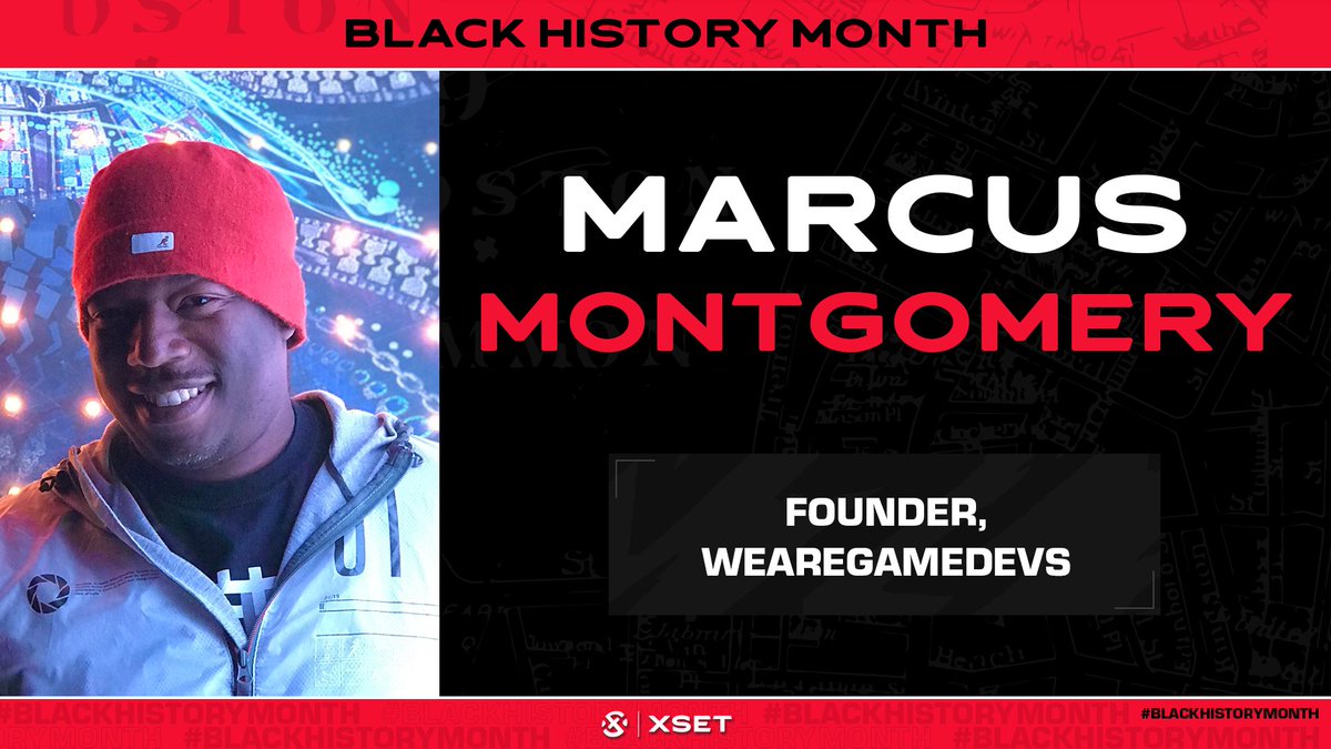 Marcus Montgomery ( @marcusingames) is a veteran games designer with work across a variety of titles and genres. He is also the creator of  @WeAreGameDevs, a site spotlighting diverse creators in games.  #BlackHistoryMonth  