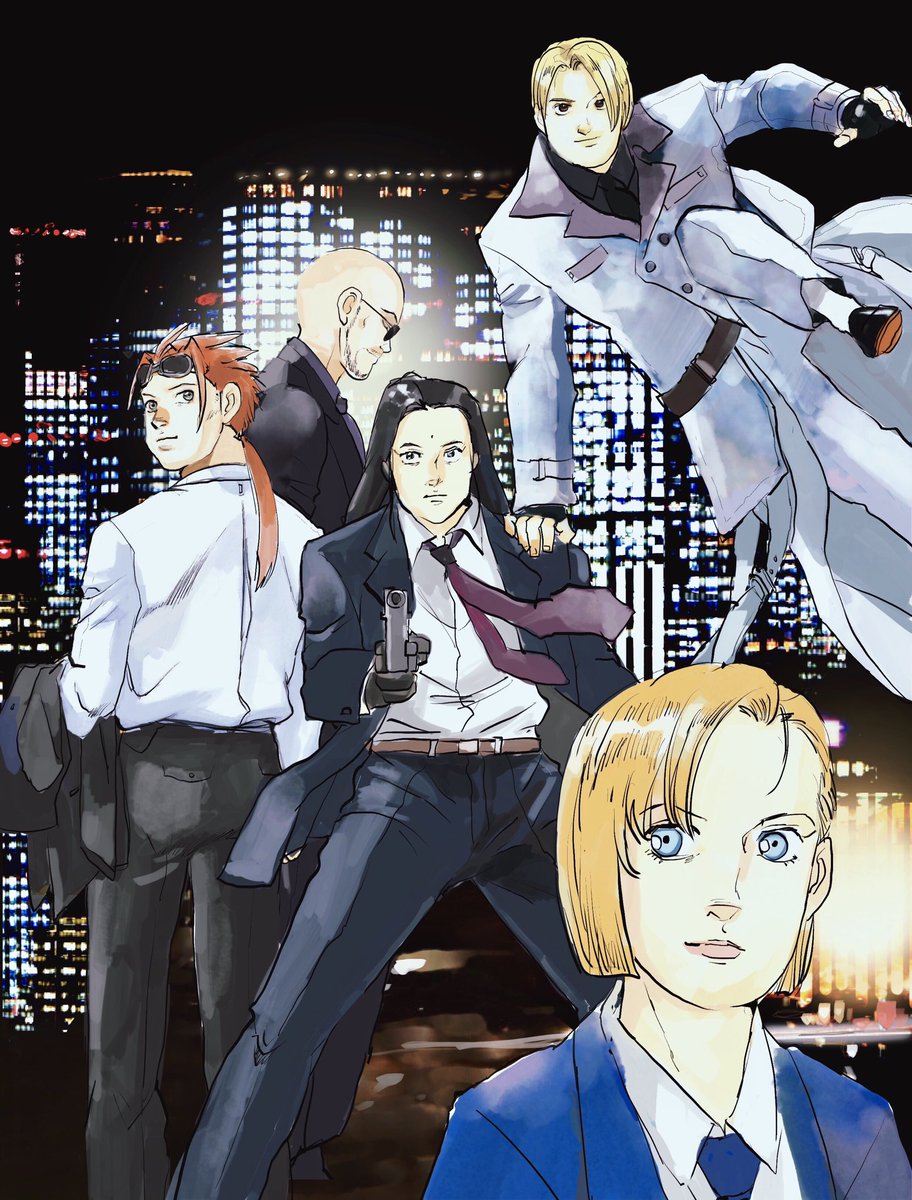 もす On Twitter かわぐちかいじ先生の描くスーツが大好きなので 大好きなタークスと合体してみた