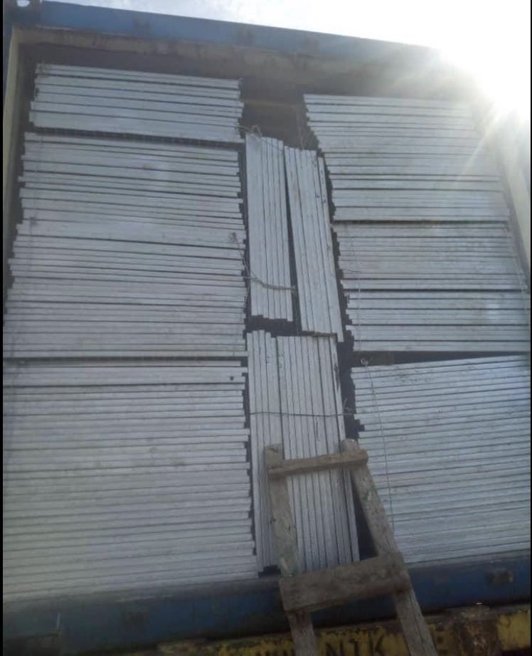 Thread paused.. Please Patronize me I am dealer in all kinds of Building and construction materials like Iron rods, M/s plate, Stainless pipes Angle Iron, Flat bars, Square pipes, Hollo pipes, Column, U-Channels, Grating wires, Gate valves, Pilling sheets..