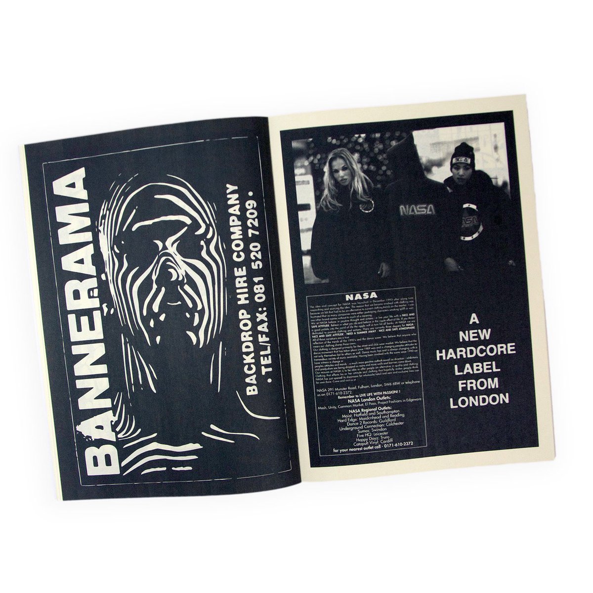 Archivio #1, the first issue of sub-culture searching, rave history-flicking pages via Gabber Eleganza’s Never Sleep imprint has landed –

rwdfwd.com/products/archi…