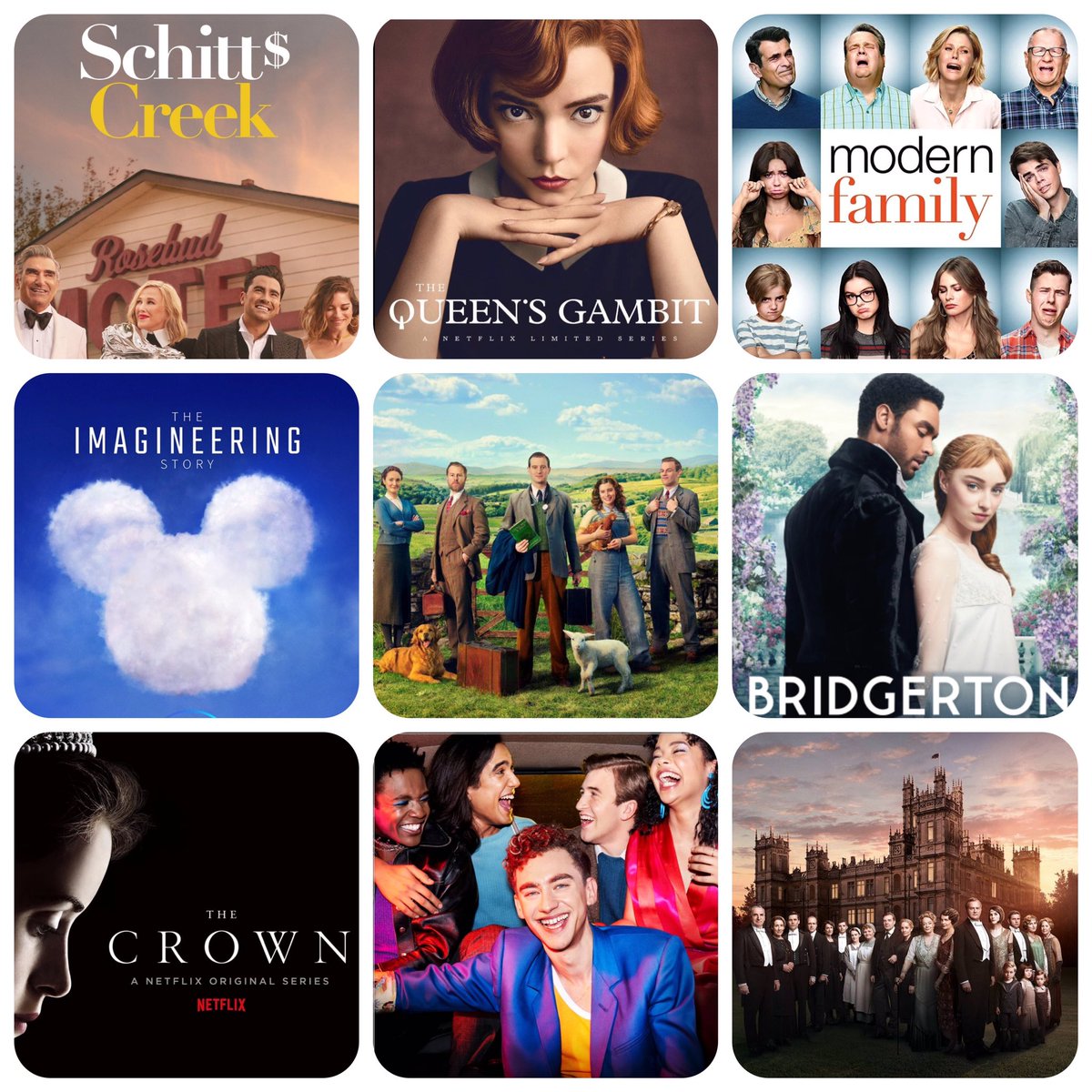 malprin's tweet photo. These are just some of the shows that have helped me through the past few months
Which TV programmes are on your list?
#EssentialTV https://t.co/bI7gMGy6iu