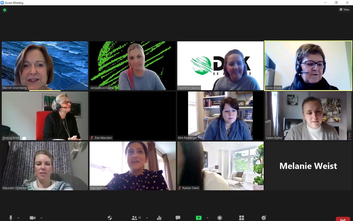 Members of our #DFK IWiL (International Women in Leadership) group met yesterday online to discuss the coming year and plans for our #CharityPartner of the year... more news to come