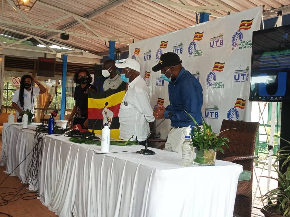 UPDATE: Uganda Tourism Board has officially unveiled <a href="/joshuacheptege1/">Joshua Cheptegei 🇺🇬🇺🇬 🥇🥇</a> as their new brand ambassador. #UBCUpdates