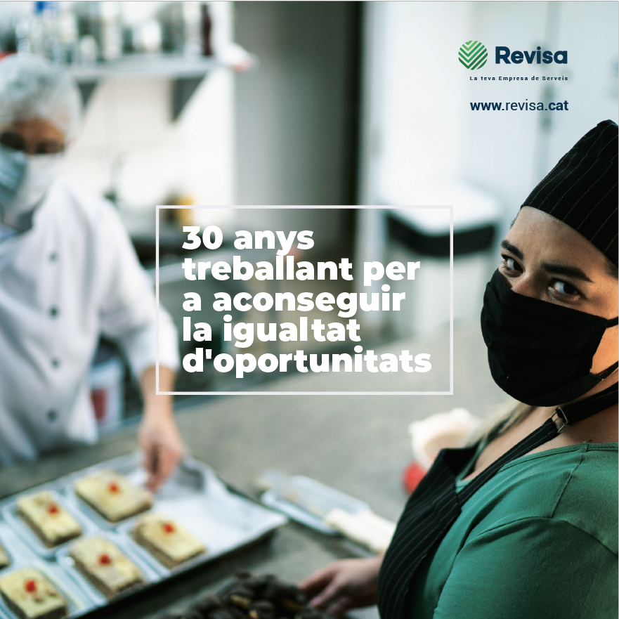 RevisaServeis's tweet photo. En #Revisa estem compromesos socialment. Ajudem a aconseguir el compliment responsable, ètic, eficient i inclusiu de persones en risc social, contribuint en la preparació professional i capacitació de les pròximes generacions. #SomRevisa #RevisaServeis #LaSalle ##MiraMésEnllà https://t.co/sKxV2zfMJm
