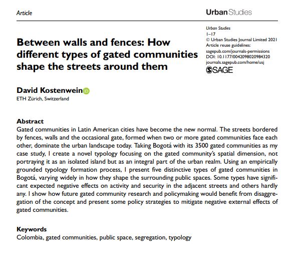Urban Studies Journal tweet media