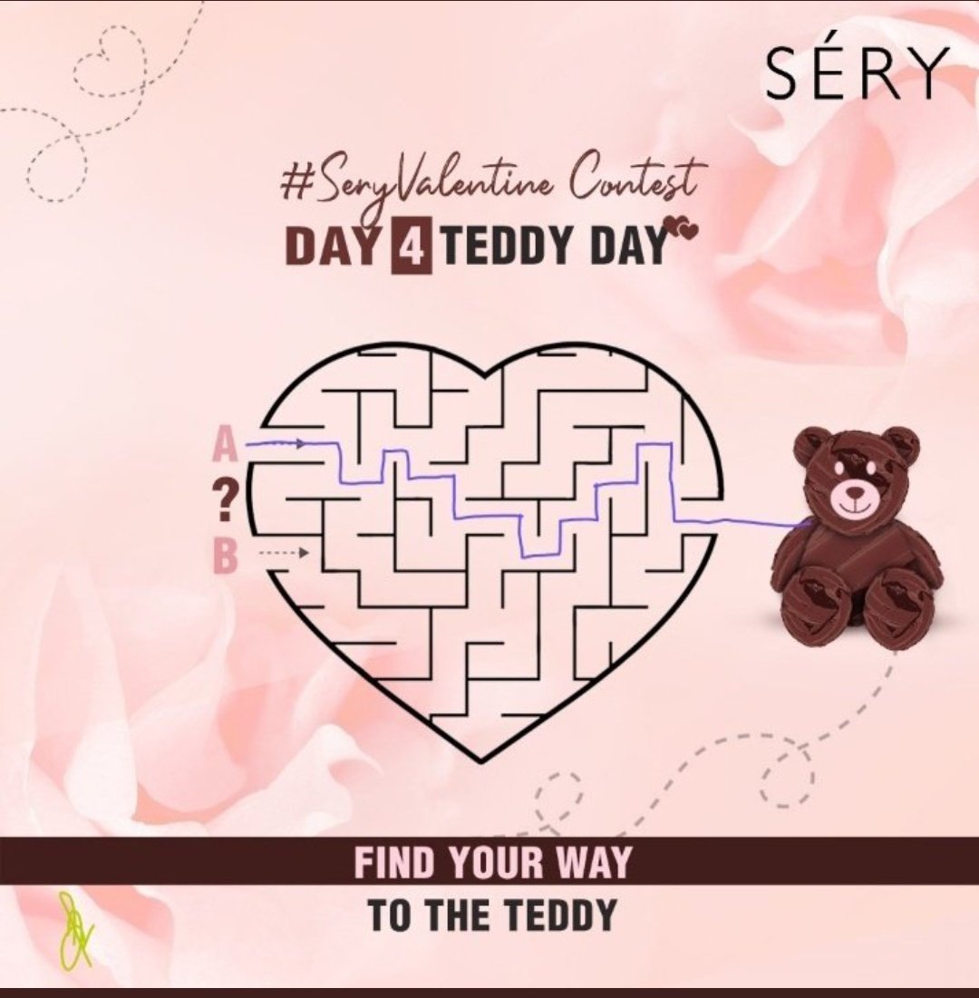 Priya94058046's tweet image. Ans~ 💞 Path "A"💞

#SeryValentine #Contest🐻
#GetSetSERY #SeryCosmetics🐻
@serycosmetics💕
     💞 Happy teddy day💕
Tagging 🧡
@Jatin_909 @AmitSah98241721 @Vanita17490398