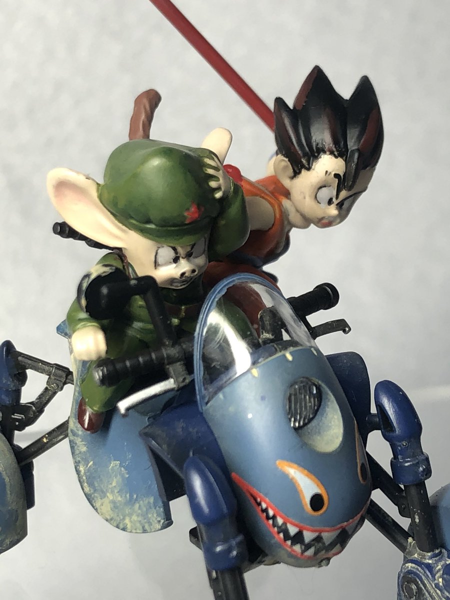 aznabo_s's tweet photo. ドラゴンボール
ウーロンのシャークティースをあしらった4WＤロードバギーが完成しました。

#ドラゴンボール
#ウーロン
#シャークティース
#ロードバギー
#オフロードバギー
#ノーズアート
#DragonBall 
#roadbuggy https://t.co/L2O8cse421