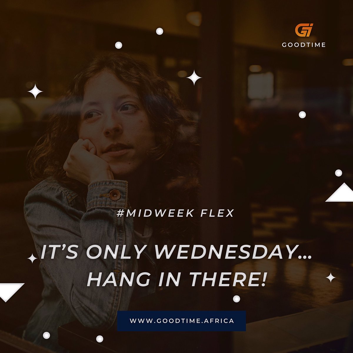 The more I live the more I comprehend that life is definitely not a 50/50 suggestion but instead LIFE is 10% what befalls me and 90% how I respond to it, so WAIT! It’s just Wednesday, another day! 
#midweek #midweekflex #wednesdaypost #semicolon #achievers #innovators