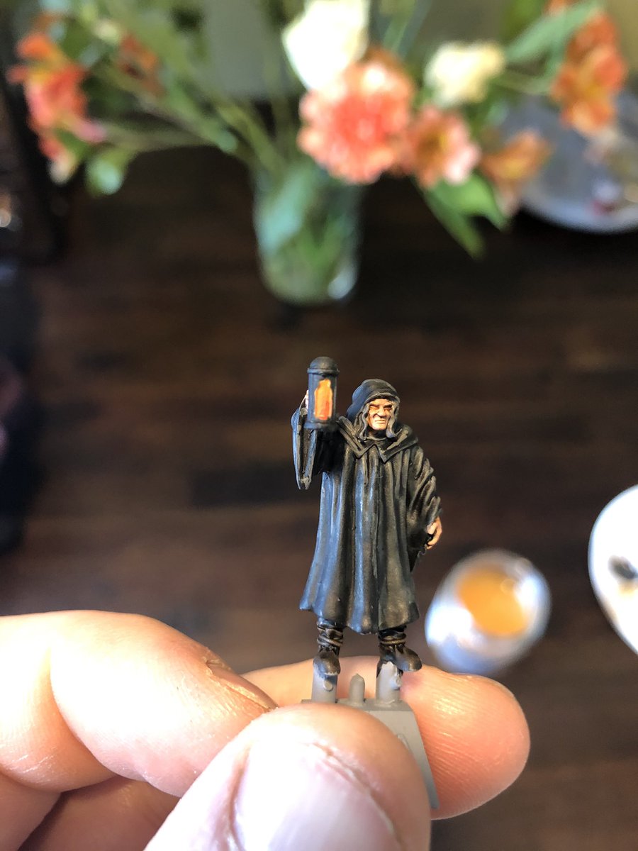 DaleySbg's tweet photo. Applied the finishing touches to Harry Goatleaf this morning, I needed to add the flame and a dot or two on the flesh. Really pleased how he has come out, brilliant sculpt. 

#mesbg #bree #lotr #lotrminiatures #lotrsbg #hobbitsbg #middleearthstrategybattlegame #middleearthsbg https://t.co/IgGmwkudSq