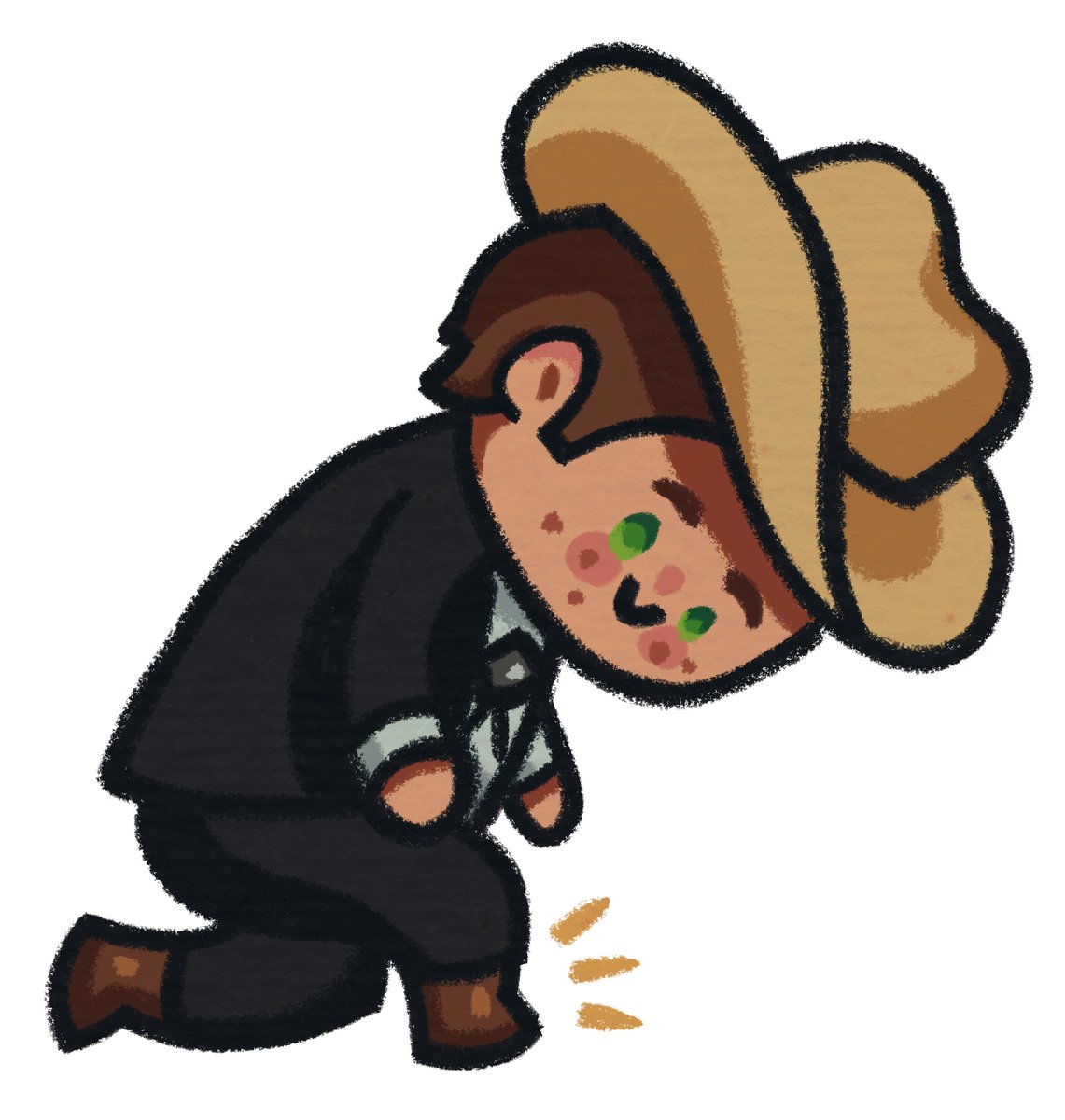 SolusCheese's tweet image. He’s very proud of his cowboy boots!

Buy here: redbubble.com/people/caseiso…

#supernatural #spnedit #deanwinchester #deanwinchesteredit #chibi #cute