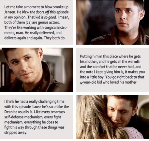 Some  #BehindTheScenes information about  #Supernatural, especially about  #JensenAckles