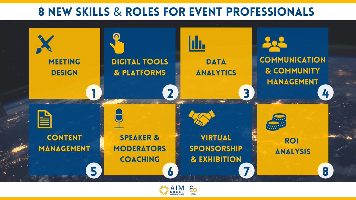 #Omnichannel experiences and innovative formats are the expectations of clients today, bringing required professionalism to find new skills. Here are 8 new roles for #eventprofs to deepen: bit.ly/39JfkMM - Do you envisage something else for 2021? #wednesdaywisdom