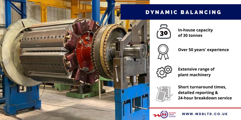 Ensure your machinery operates smoothly, avoiding premature breakdown.

Find out more about our dynamic balancing services here ➡️ bit.ly/36RDJeD

#dynamicbalancing #engineeringservices