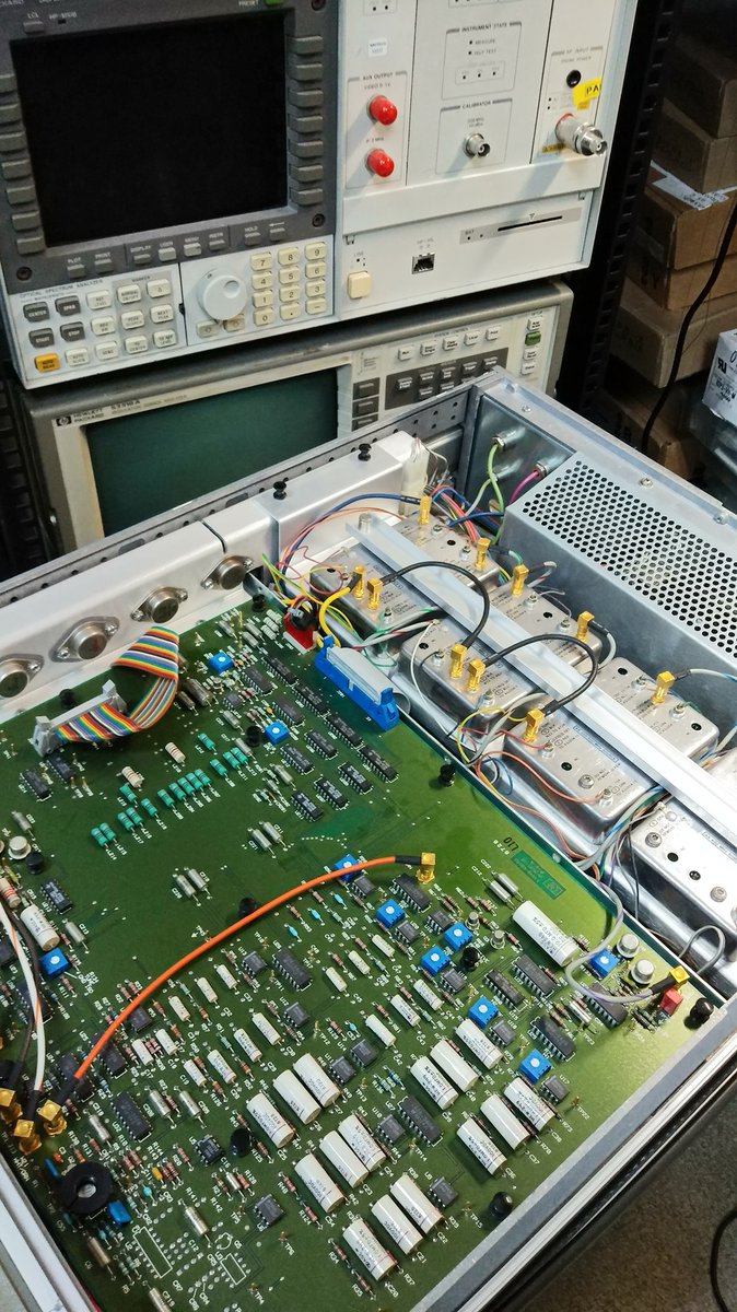 audio_excel's tweet photo. HP3048a phase noise test setup annual calibration. 

#hp3048a https://t.co/v1Ybx4jHMt
