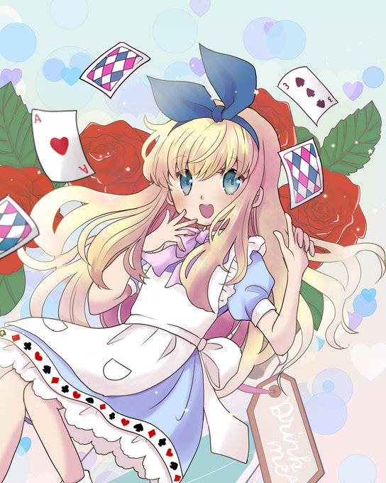 アリスインワンダーランドのtwitterイラスト検索結果