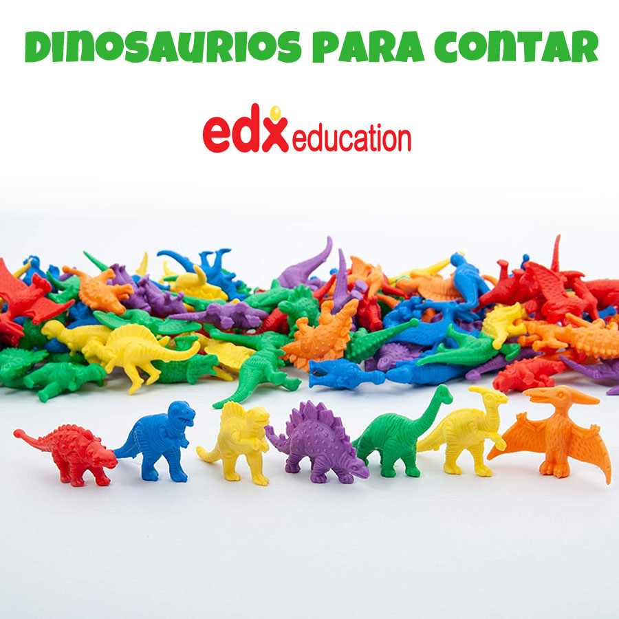 InfanityEs's tweet image. Aprender a contar, clasificar, ordenar... ¡Con dinosaurios! 😍 Y es que los dinosaurios molan mucho. Este set de Dinosaurios para contar incluye 128 dinosaurios en 8 variedades de dinosaurios distintas. 🦖 🦕
